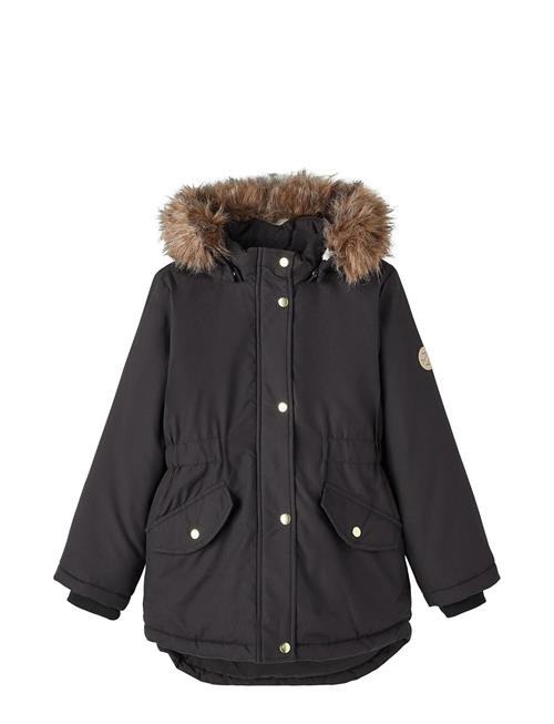 name it Nkfmarlin Parka Jacket Pb Fo Name It Black