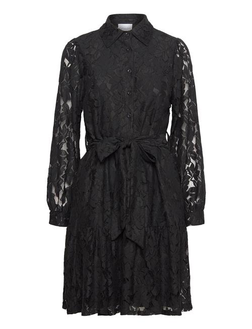 Noella Pixi Shirt Dress Lace Noella Black