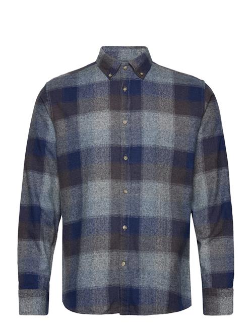 Selected Homme Slhregrobin-Flannel Check Shirt Selected Homme Navy