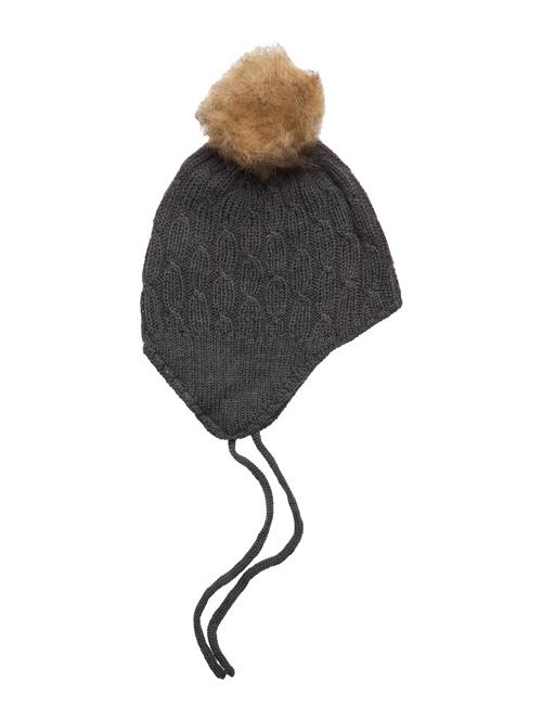 Se name it Nmmwrilla Wool Knit Hat Xxiii Name It Grey ved Booztlet