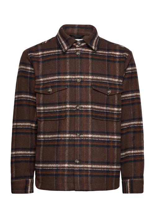 Slharchive Overshirt Noos Selected Brown