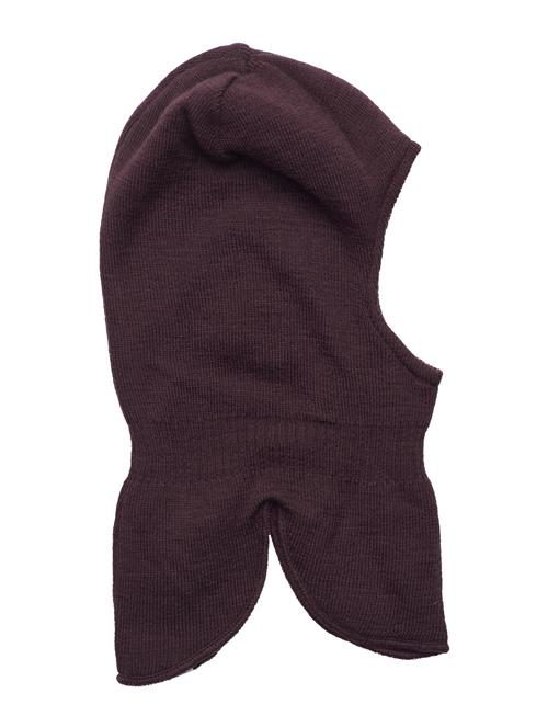 Balaclava - Merino W. Windstop Color Kids Burgundy