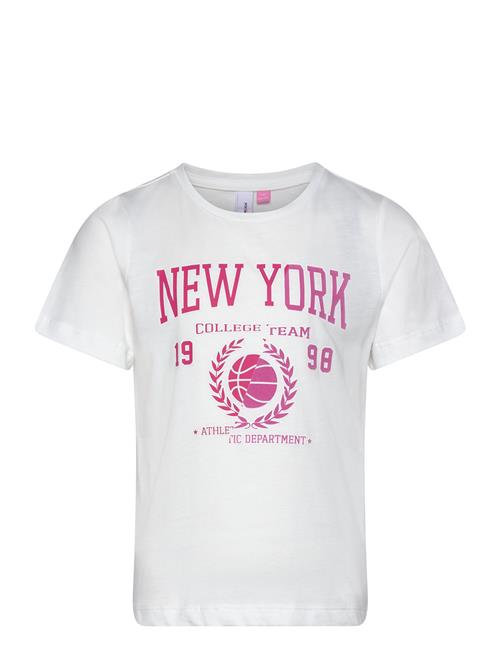 Vero Moda Girl Vmcollegefrancis Ss Top Jrs Girl Vero Moda Girl White