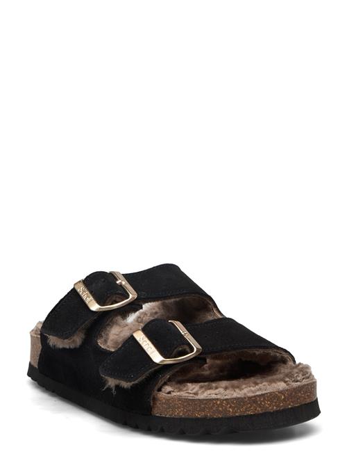 Se Scholl Sl Josephine Suede Black Scholl Black ved Booztlet