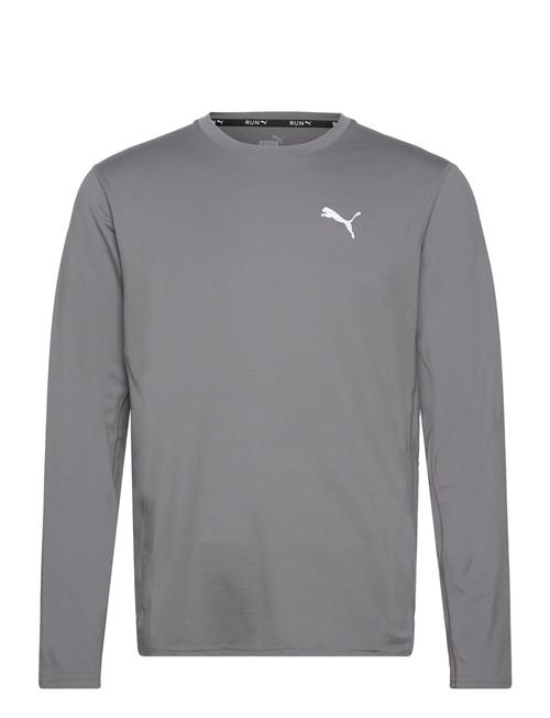 PUMA Run Cloudspun Ls Tee PUMA Grey