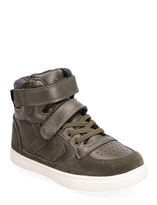 Se Hummel Stadil Winter High Jr Hummel Khaki ved Booztlet