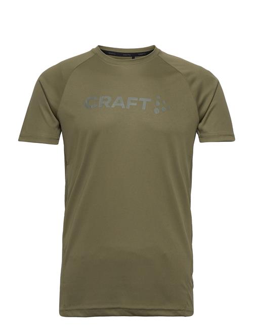 Core Essence Logo Tee M Craft Khaki