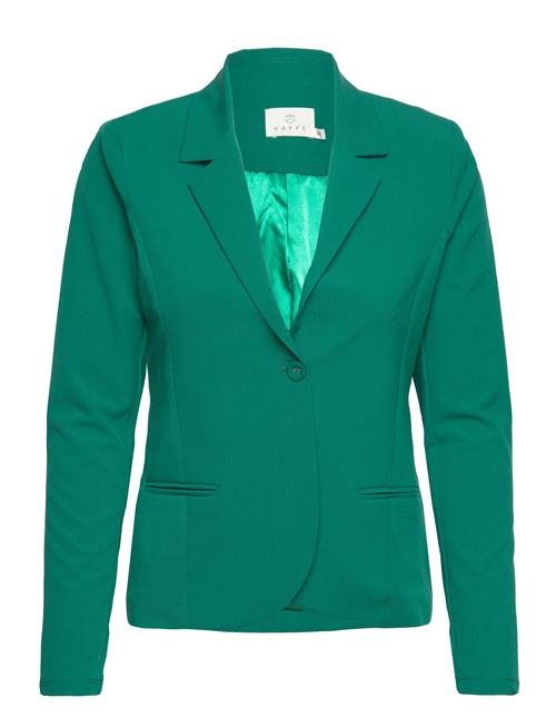 Se Kaffe Jillian Blazer Kaffe Green ved Booztlet