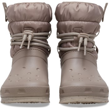 Crocs Classic Neo Puff Luxe Boot W Lysbrun  US W8 (EU 38-39) Dame