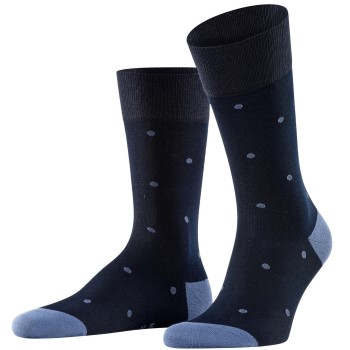 Falke KGaA Falke Strømper Dot Socks Blå bomuld Str 39/42 Herre