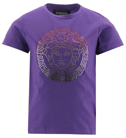 Versace Versace T-shirt - Lille m. Logo/Similisten