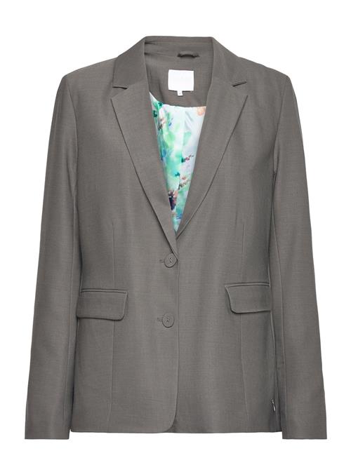 Se Coster Copenhagen Regular Fit Blazer - Daisy Coster Copenhagen Grey ved Booztlet