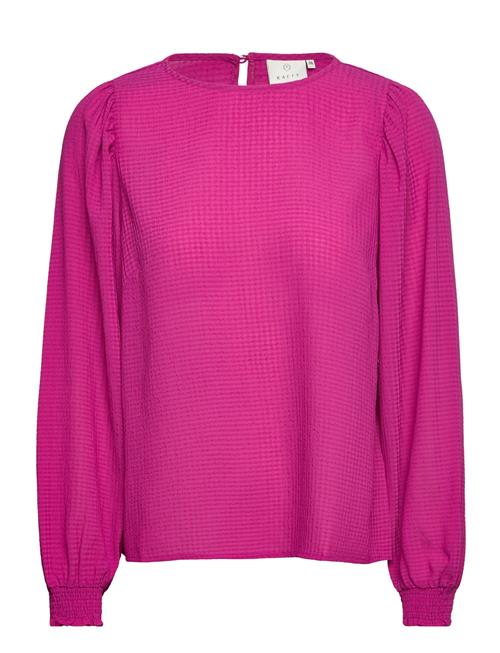 Se Kaffe Kadorte Blouse Kaffe Pink ved Booztlet