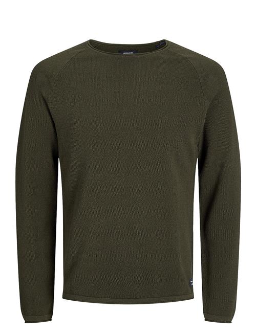 Jack & Jones Jjehill Knit Crew Neck Noos Jack & J S Khaki