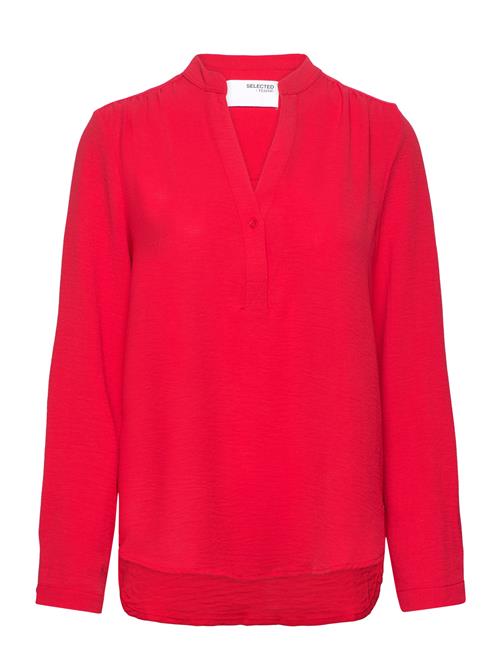 Selected Femme Slfmivia Ls Top B Noos Selected Femme Red