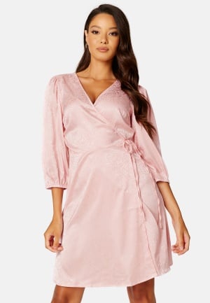 Se Object Collectors Item Jaileen 3/4 Sleev Dress Powder Pink 38 ved Bubbleroom