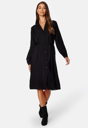 Object Collectors Item Seline L/S Shirt Dress Black 34