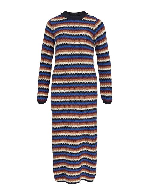 Object Objkaya L/S Midi Knit Dress 129 Object Patterned