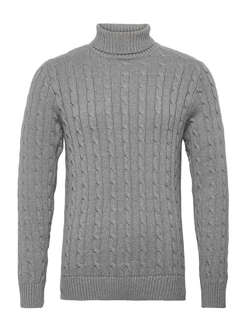 Slhryan Structure Roll Neck W Selected Grey