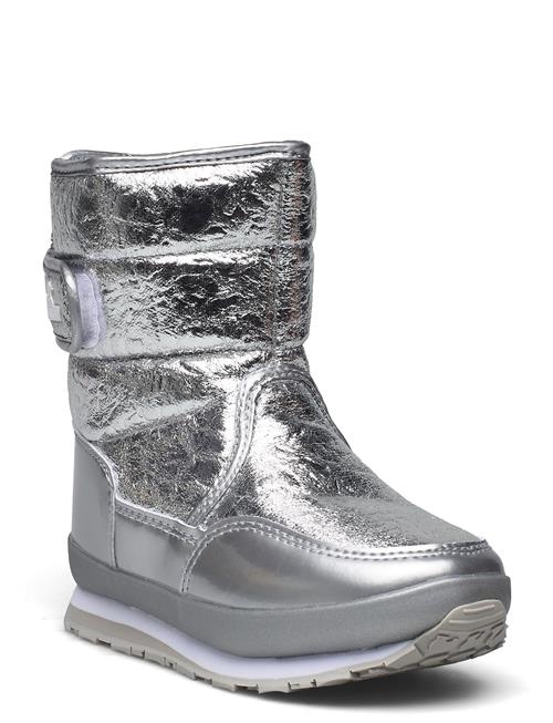 Rd Cracked Metallic Kids Rubber Duck Silver