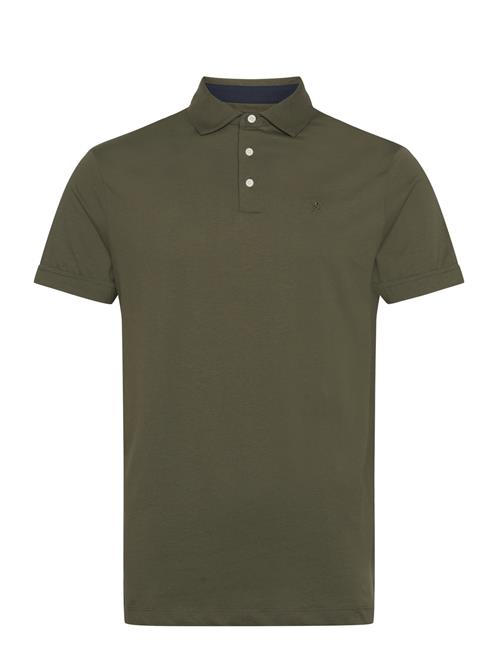 Hackett London Pima Cotton Polo Hackett London Khaki