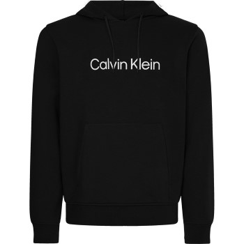 Calvin Klein Sport Essentials Pullover Hoody Sort bomuld Medium Herre