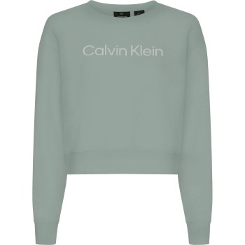 Se Calvin Klein Sport Essentials PW Pullover Sweater Blå bomuld Small Dame ved Timarco