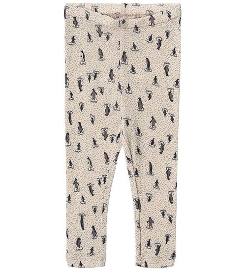 Wheat Wheat Leggings - Uld - Penguins on Ice