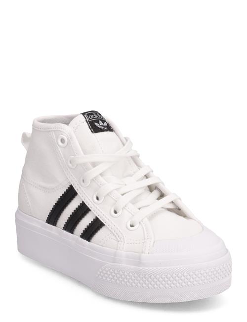 Se adidas Originals Nizza Platform Mid Shoes Adidas Originals White ved Booztlet