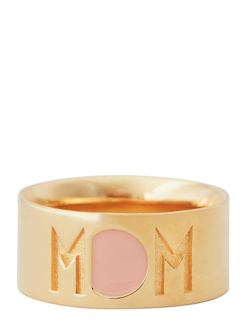 Se Design Letters Mom Ring Gold Plated Design Letters Gold ved Booztlet