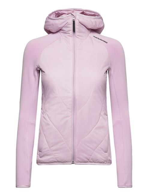 Peak Performance W Insulated Hybrid Hood-Cold Blush Peak Performance Pink