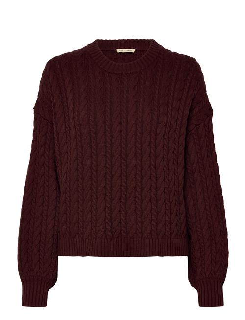 Se Esme Studios Esbraidy Jumper Knit Esme Studios Brown ved Booztlet