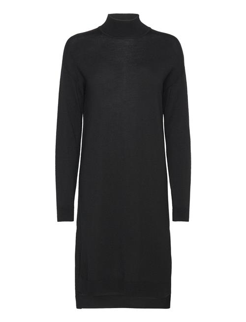 Merino Wool Dress Rosemunde Black