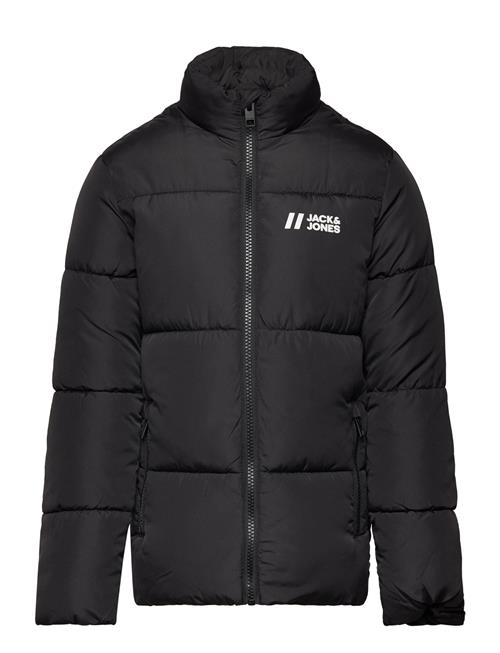 Se Jack & Jones Jjmax Puffer Jacket Jnr Jack & J S Black ved Booztlet