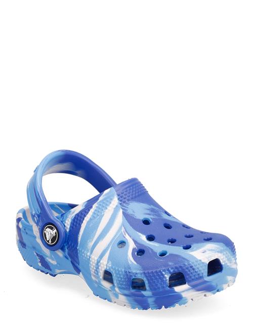 Se Crocs Classic Marbled Clog T Crocs Blue ved Booztlet