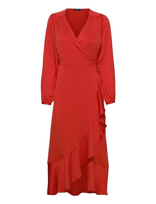 Soaked in Luxury Slkarven Dress Ls Soaked In Luxury Red