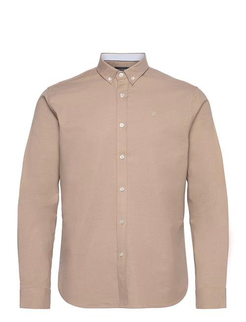 Clean Cut Copenhagen Oxford Stretch Plain L/S Clean Cut Copenhagen Beige