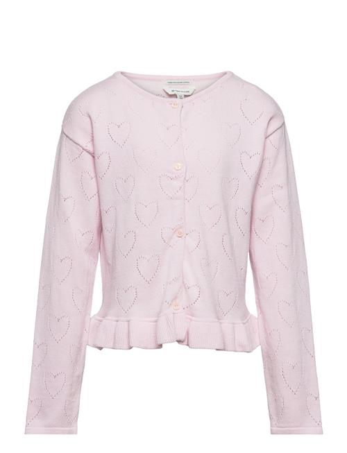 Tom Tailor Heart Cardigan Tom Tailor Pink