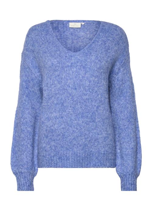 Kaffe Kasarla V-Neck Pullover Kaffe Blue