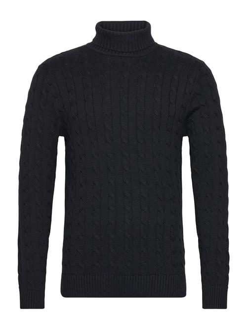 Se Selected Homme Slhryan Structure Roll Neck Selected Homme Black ved Booztlet