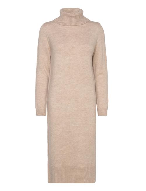 ONLY Onlbrandie L/S Roll Neck Dress Knt Noos ONLY Beige