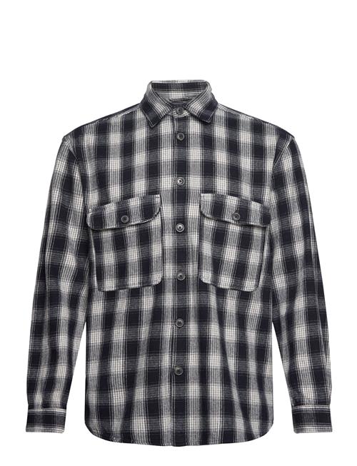 Selected Homme Slhloosemason-Flannel Overshirt Noos Selected Homme Navy