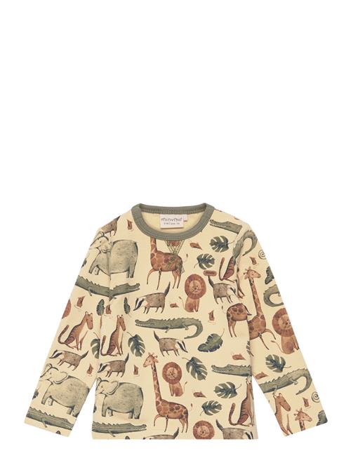 Minymo Sweatshirt Ls Aop Minymo Patterned