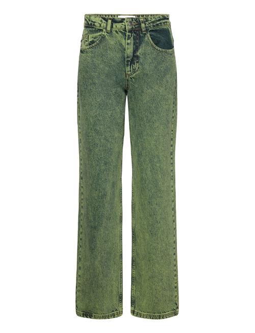 Hosbjerg Leah Acid Denim Pants Hosbjerg Green