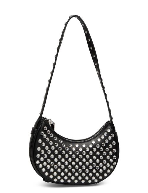 Se Mango Studded Shoulder Bag Mango Black ved Booztlet