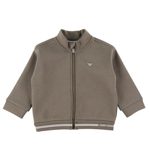 Se Emporio Armani Emporio Armani Cardigan - Fango ved KidsWorld