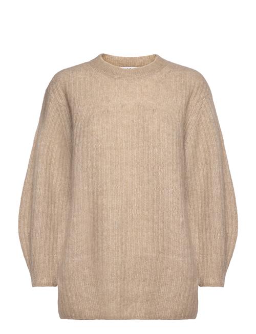 Se MSCH Copenhagen Mschsigune Nenaya Pullover MSCH Copenhagen Beige ved Booztlet