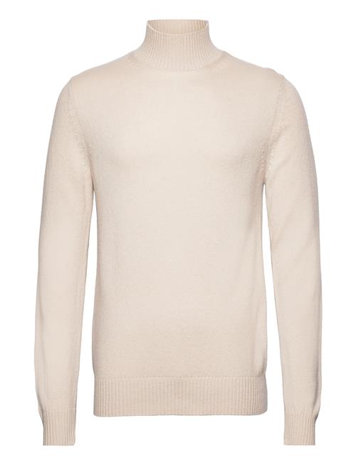 Selected Homme Slhnewcoban Ls Knit High Neck W Selected Homme Cream