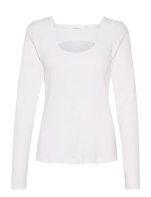 Se Karen By Simonsen Jillkb Cut Out Tee Karen By Simonsen White ved Booztlet