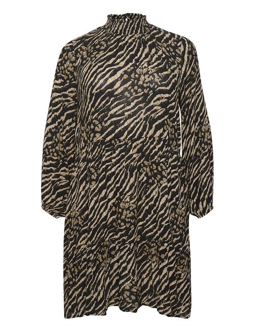 Kaffe Curve Kckerry Ami Dress Kaffe Curve Brown